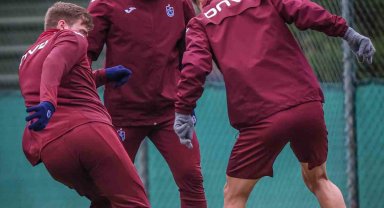 Trabzonspor kupa hazırlıklarını sürdürdü