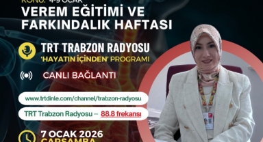 Verem Eğitimi ve Farkındalık Haftası Kapsamında Canlı Yayın