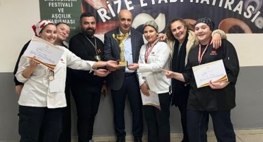 Yeşil Giresun Turizm MTAL’den Gastronomi Festivalinde Kupa Kaldırdı! 