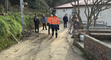 Zonguldak'ta bahçesinde ve odasında metan gazı belirlenen ev boşaltıldı