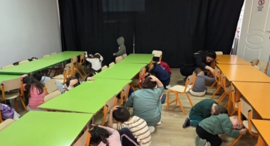 Bulancak’ta Miniklere Afet Farkındalık Eğitimi