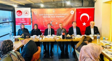 Espiye’de Şehit Aileleri ve Gazilerle İftar Sofrasında Buluşuldu 