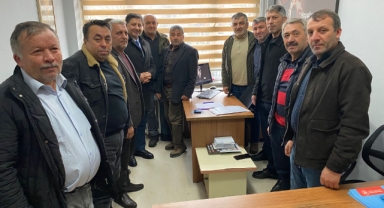 Espiye İlçe Müftüsü Haki Özgül’den Muhtarlar Derneği’ne Ziyaret