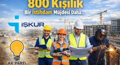 Giresun'a 800 Kişilik Yeni İstihdam Desteği!