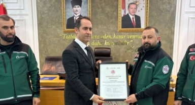 Giresun’da Arama Kurtarma Ekiplerine Akreditasyon Belgesi