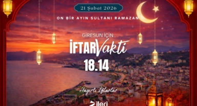 Giresun'da Bugün İftar Saat Kaçta?