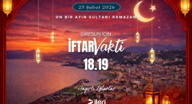 Giresun'da Bugün İftar Saat Kaçta?