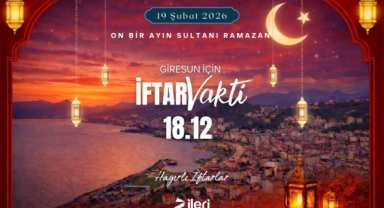 Giresun'da Bugün İftar Saat Kaçta?