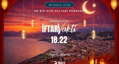 Giresun'da Bugün İftar Saat Kaçta?