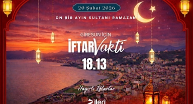 Giresun'da Bugün İftar Saat Kaçta?
