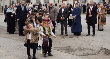 Giresun'da Miniklerden Anlamlı Ramazan Yürüyüşü