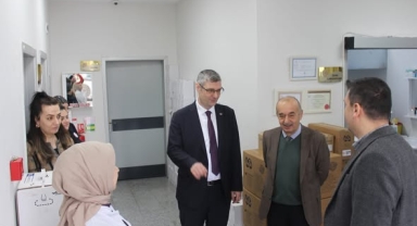 Giresun’da Sağlık Emektarlarına Anlamlı Teşekkür
