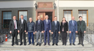 Giresun Defterdarı ve Gelir İdaresi Yetkililerinden GTSO’ya Ziyaret