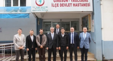 Giresun Sağlık Yönetimi Yağlıdere’de Sahada