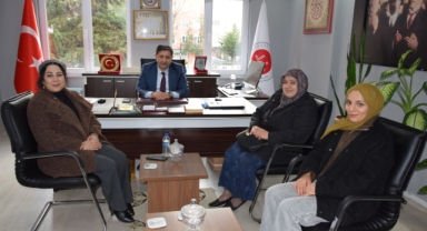 Giresun Şefkat Eli Derneği’nden Müftü Özgül’e Ziyaret