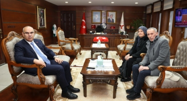 Giresun Valisi Koç, Şehit İsmail Ünal’ın Ailesini Ağırladı