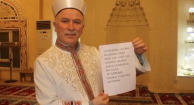 Görele’de Teravih Öncesi Dikkat Çeken Not, Yüzleri Gülümsetti