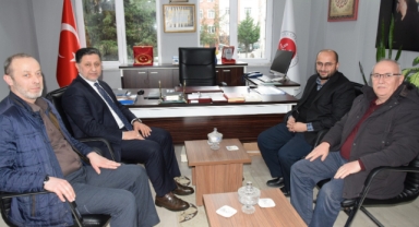Güce Müftüsü Akmercan’dan Espiye Müftüsü Özgül’e Ziyaret