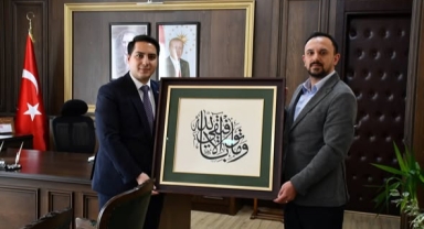 Kaymakam Gövercin’e Kümbet’ten Ziyaret