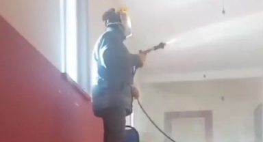 Keşap’ta Kahverengi Kokarcaya Karşı İlaçlama Çalışması