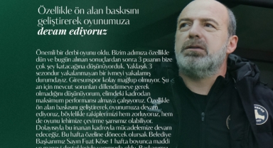 Kolgu: “Giresunspor Kolay Mağlup Olmuyor”