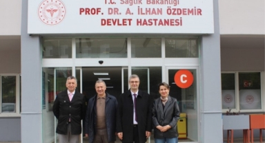 Müdür Aksoy'dan Giresun Prof. Dr. A. İlhan Özdemir Devlet Hastanesine Ziyaret