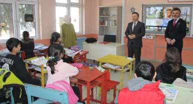 Müdür Tokgöz'den Sayca ve Okçu’da Eğitim Mesaisi