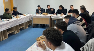 Müftü Özgül, Öğrencilerle İftarda Buluştu