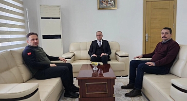 Orman Bölge Müdür Yardımcısı Balcı'dan Alucra Kaymakamı Azman'a Ziyaret