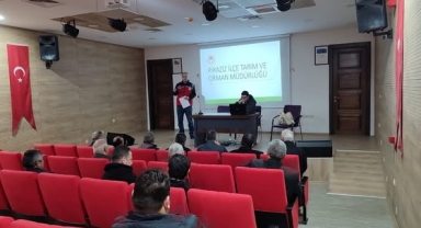 Piraziz’de Muhtarlara Bitki Koruma Eğitimi Verildi