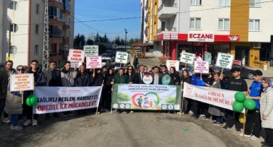Piraziz’de Obeziteye Karşı Sağlık Yürüyüşü