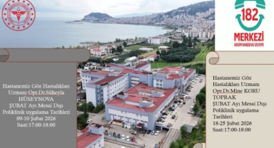 Prof. Dr. İlhan Özdemir Devlet Hastanesi'nde Göz Polikliniğinde Ek Mesai Uygulaması!