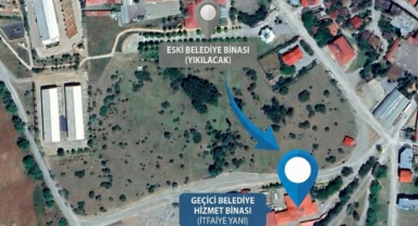 Şebinkarahisar Belediyesi Geçici Hizmet Binasına Taşınıyor