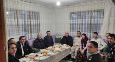 Şebinkarahisar’da Şehit Ailesine Anlamlı İftar Ziyareti