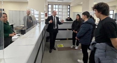 “Sıra Bana Gelince Projesi” Kapsamında Öğrencilerden Defterdarlığa Ziyaret