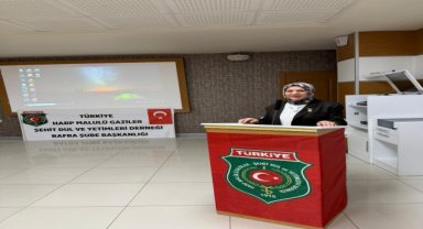 Türkiye Harp Malulü Gaziler Şehit Dul ve Yetimleri Derneği Bafra Şubesi Genel kurulu yapıldı