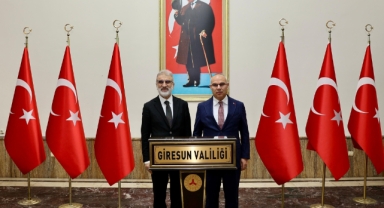 Vali Koç, Önceki Dönem Enerji Bakanı Taner Yıldız'ı Ağırladı