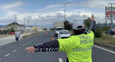 126 araç trafikten men edildi