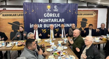 AK Parti Teşkilatı ve Muhtarlar, Görele'de Ramazan Sofrasında Buluştu