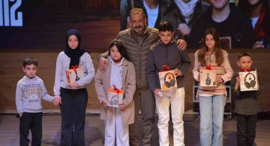 Çocuklar sevap için yarıştı