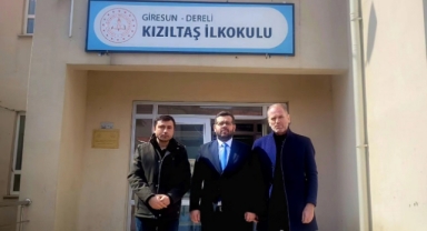 Dereli İlçe Milli Eğitim Müdürü Emre Zorlu Okul Ziyaretlerinde Bulundu