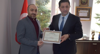 Din Görevlisi İbrahim Çakmak'a Aşere-Takrib Belgesi