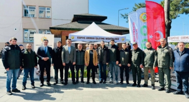 Espiye’de Vatandaşlara Fidan Dağıtıldı