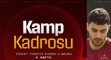 Galatasaray'da Alanyaspor maçının kamp kadrosu açıklandı