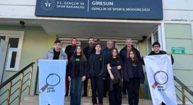 Genç Ar-Ge Projesi Kapsamında Öğrencilerden Gençlik ve Spor İl Müdürlüğüne Ziyaret