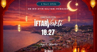Giresun'da Bugün İftar Saat Kaçta?