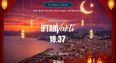Giresun'da Bugün İftar Saat Kaçta?