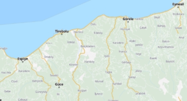 Giresun'da deprem! 
