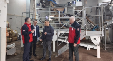 Giresun'da Fındık İşleme Tesislerine Ziyaret