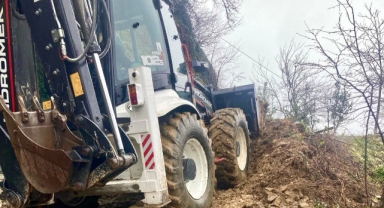 Giresun’da Heyelan Mesaisi!